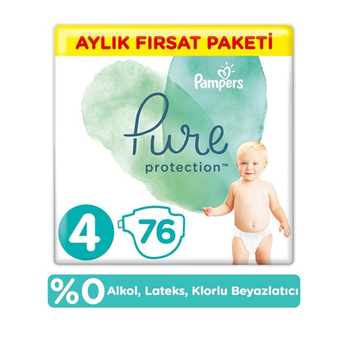 Prima Pampers Pure Bebek Bezi 4 Beden 19 Lu