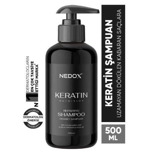 Nedox Şampuan 500 Ml Black Keratin