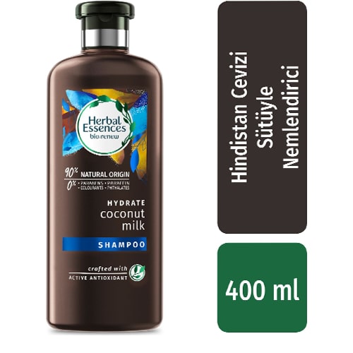 Herbal Essences Arındırıcı Hindistan Cevizi Özlü Şampuan 400 ml