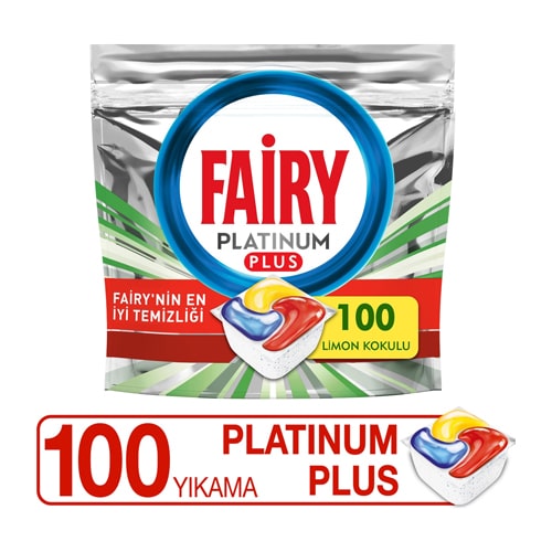 Fairy Platinum Plus Bulaşık Makinesi Kapsülü 100 Lü