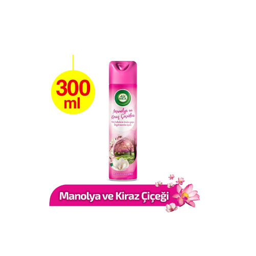 Air Wick Aerosol Manolya ve Kiraz Çiçeği 300 ml