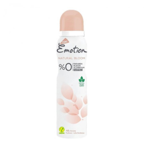 Emotion Deodorant Natural Bloom Bayan 150 Ml