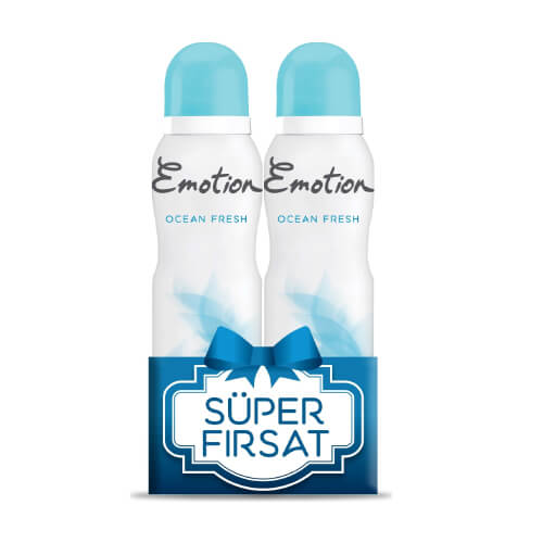 Emotıon Deodorant 2 Lı Ocean Fresh 12 Lı