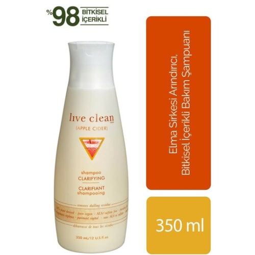 Live Clean Apple Cider 350 ML Shampoo