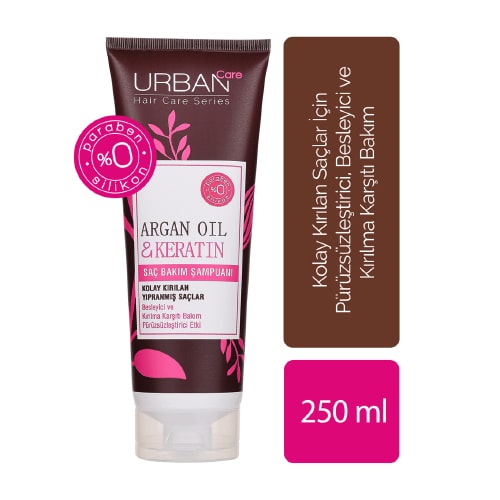 URBAN CARE ARGAN OIL & KERATIN ŞAMPUAN 250 ML