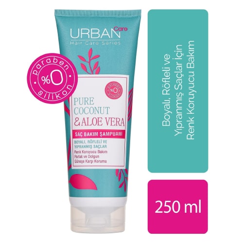 URBAN CARE PURE COCONUT & ALOE VERA ŞAMPUAN 250 ML