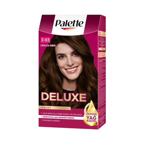 Palette Deluxe Saç Boyası Çikolata Kahve No: 3-65