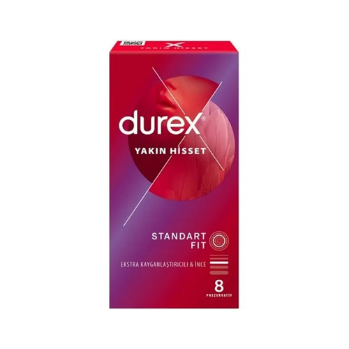 Durex Yakın Hisset Standart Fit 8Li