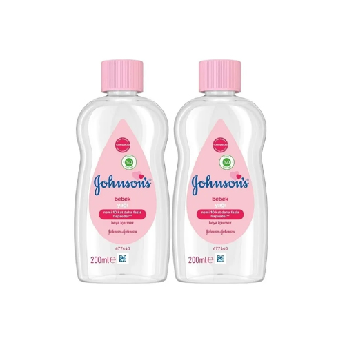 Johnson's Baby Johnson's Bebek Yağı 200 ml X2 Adet