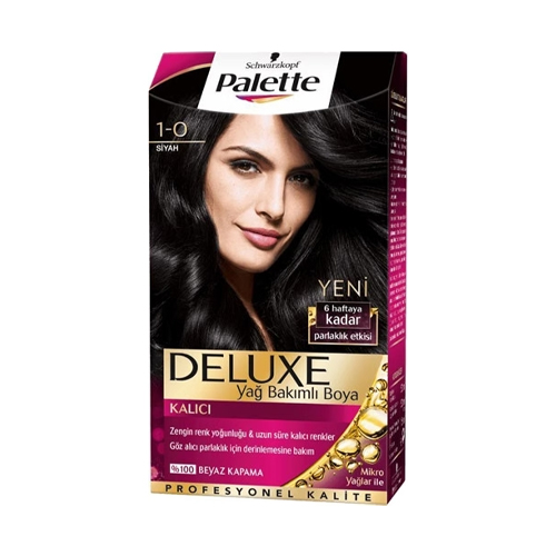 PALETTE DELUXE SAÇ BOYASI 1-0SİYAH