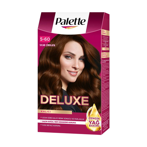 Palette Deluxe Saç Boyası Sıcak Çikolata No: 5-60
