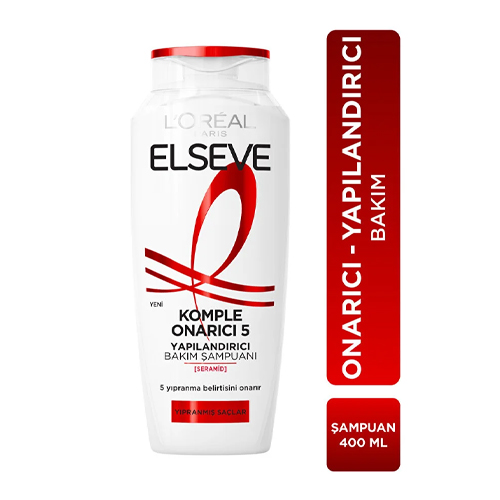 Elseve Komple Onarıcı 5 Yapılandırıcı Bakım Şampuanı 400 ml