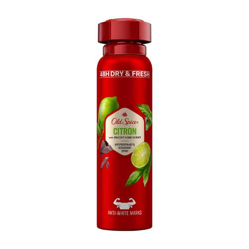 Old Spice Citron Erkekler İçin Terleme Önleyici ve Sprey Vücut  150 ML