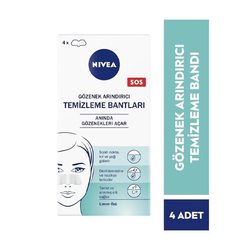 NIVEA Siyah Nokta Ve Gözenek Arındırıcı Temizleme Bantları