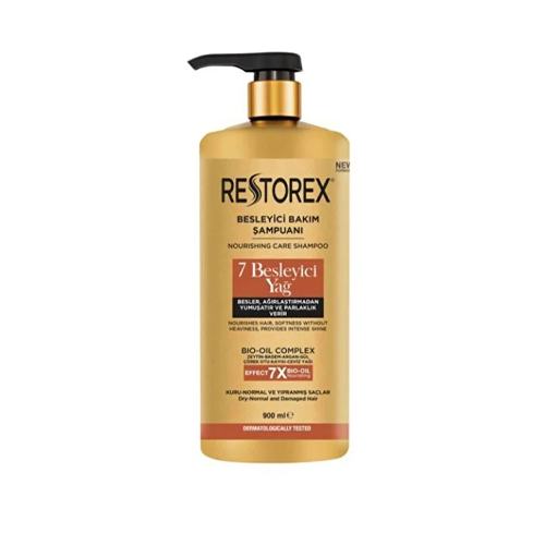 Restorex 7 Besleyici Yağ Şampuan 900 Ml