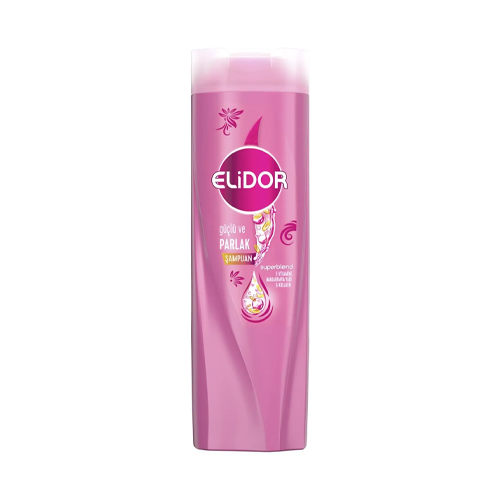 Elidor Superblend Saç Bakım Şampuanı Güçlü Ve Parlak E Vitamini Makademya Yağı Kolajen 325 ML
